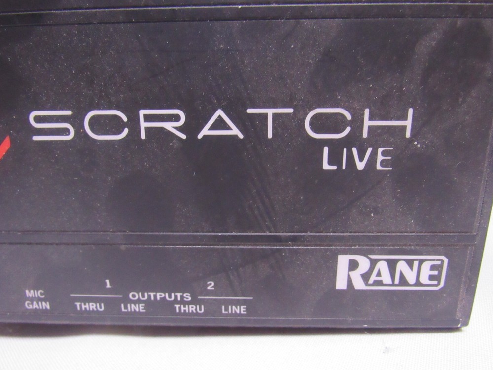 Rane Serato Scratch Live SL1 SSL DVS DJ Box Tested