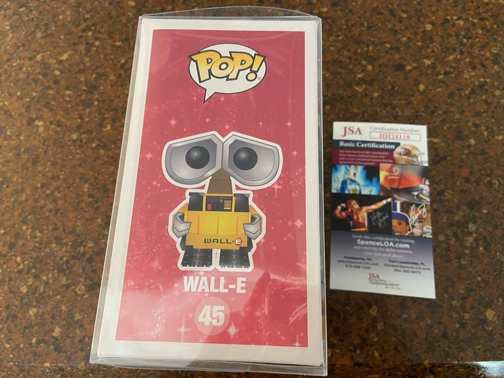 Funko Pop Disney "WALL-E"- #45 Signed- Autographed by Fred Willard- JSA- COA