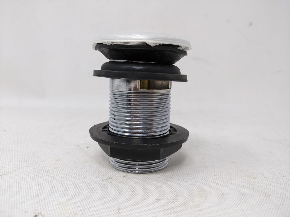Basin Clicker Waste Solid Chrome Full Cover Clicker Plug CCW01A