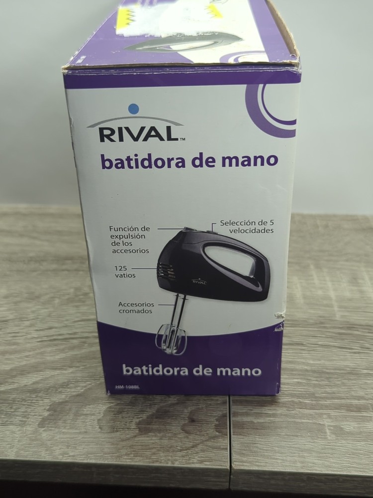 Rival HM-108BL Hand Mixer