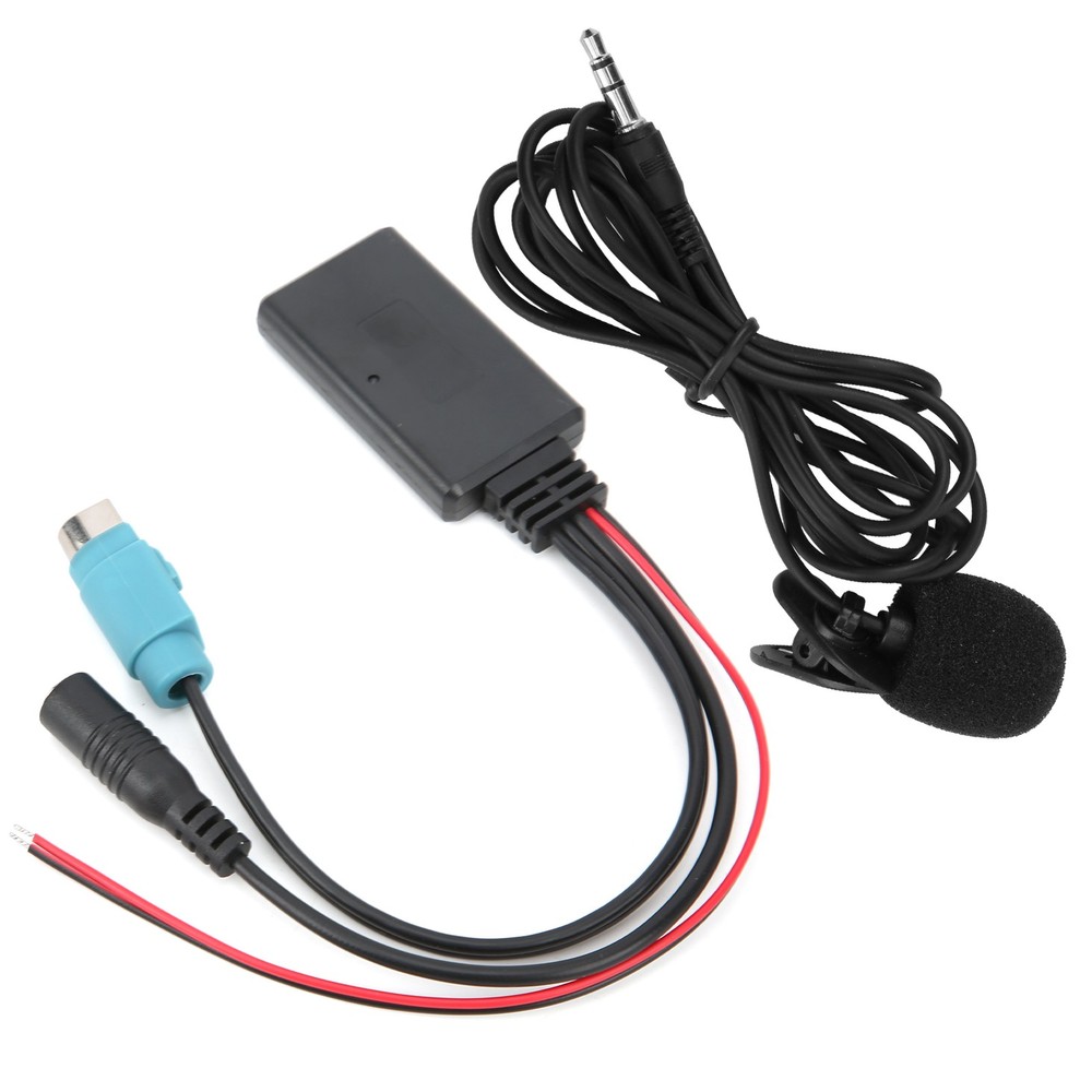 5.0 AUX Cable Adapter With Microphone For KCE‑236B CDA‑9852/E