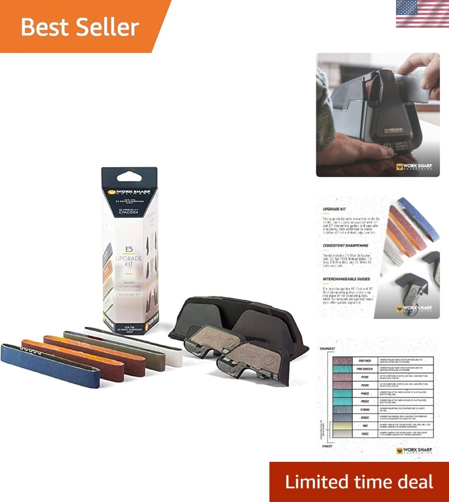 Complete Electric Kitchen Knife Sharpener Upgrade Kit for Precision Sharpening