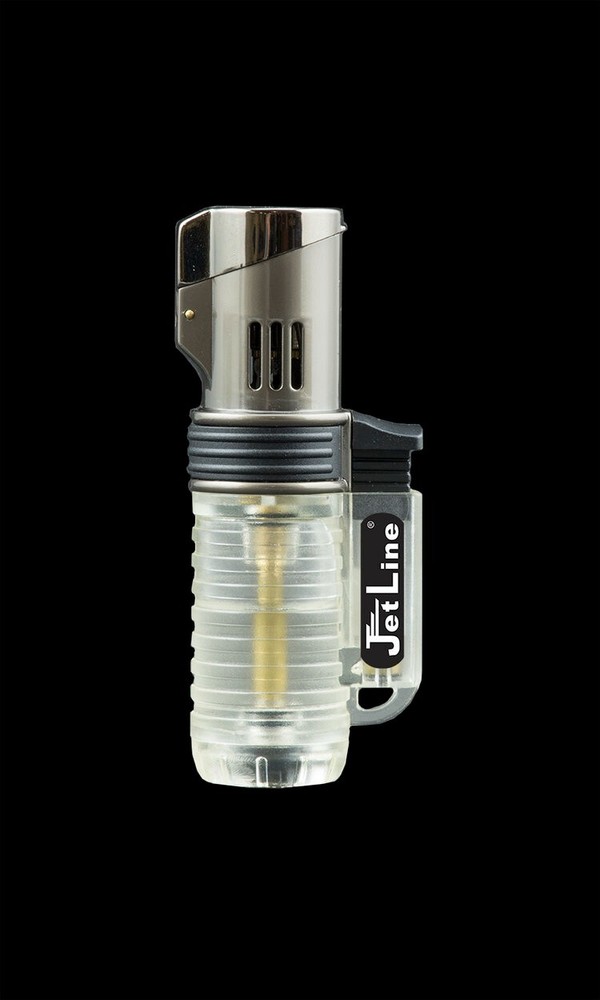 Jetline Pocket Torch Dual Flame (Clear)