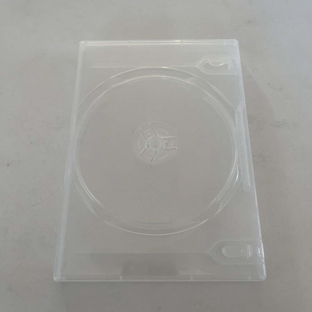 DVD Case 2 Disc Clear Brand New Replacement