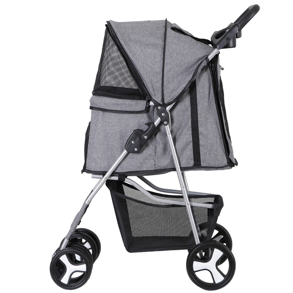 Pet Stroller for Medium Small Dogs Foldable 4 Wheels Dog Strollers Lightweight