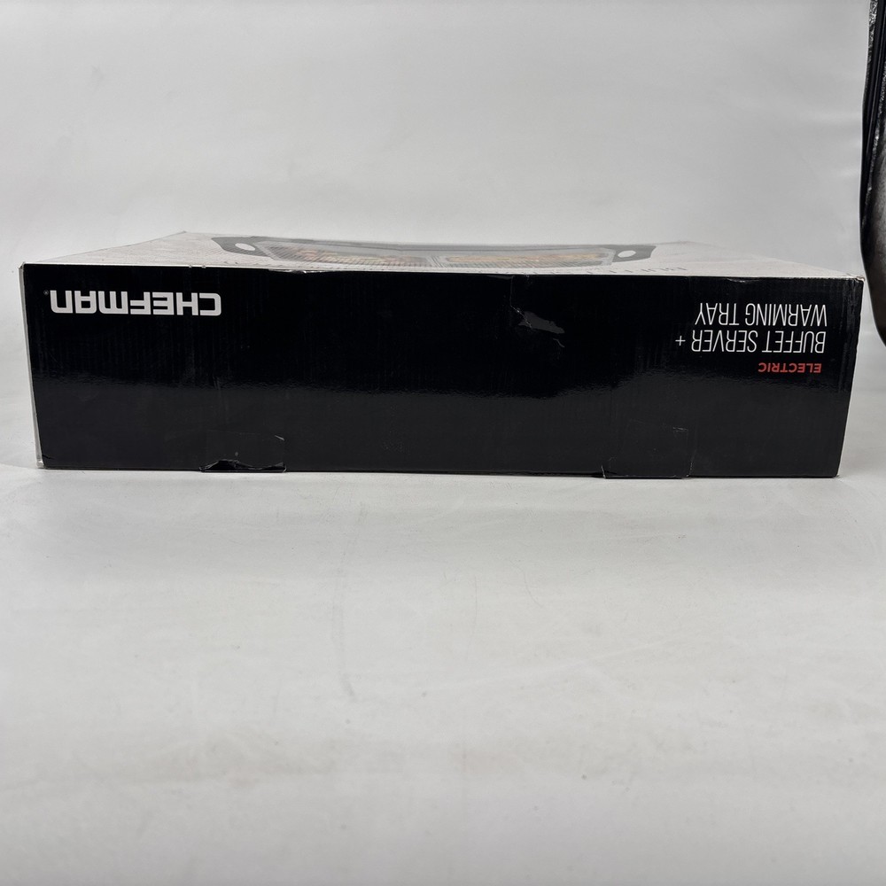 Chefman Electric Buffet Server + Warming Tray (Open Box)