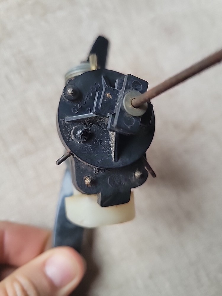 Vintage Rc Plame Motor Unknown Maker With Propeller