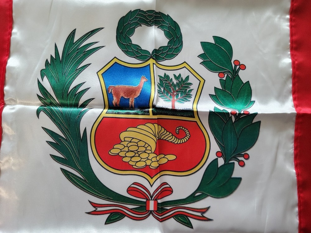Peruvian Flag Bandera Peruana Peru Polyester