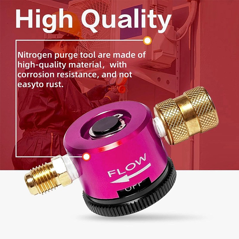 HVAC Nitrogen Purge Regulator Kit – Precision Nitrogen Flow Control Tool US