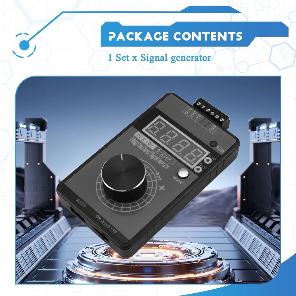 0420MA DC 010V GeneratorAnalog Generator with 4Digit LCD Display