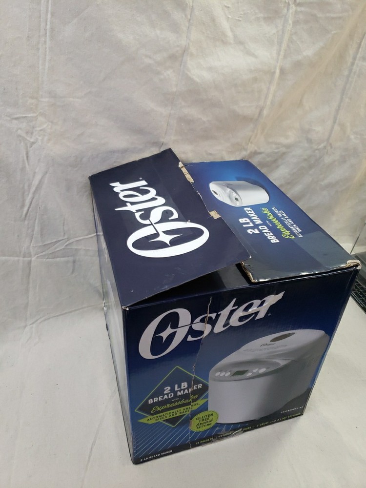 Oster CKSTBR9050 2lb 13 Setting Programmable Express Bake Bread Maker White