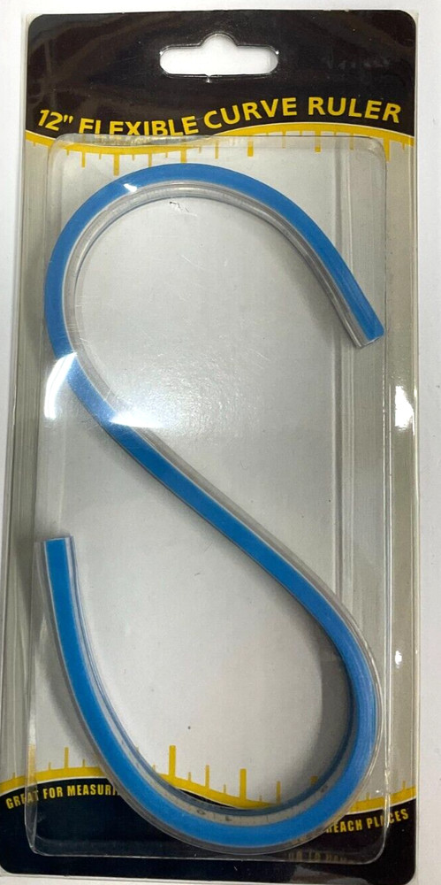 PRO-RIGHT 12" FLEXIBLE CURVE RULER