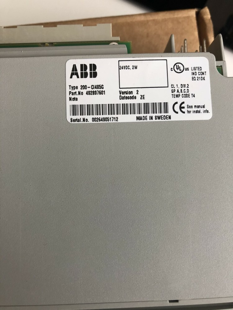 ABB 200-CI485G Communication Module