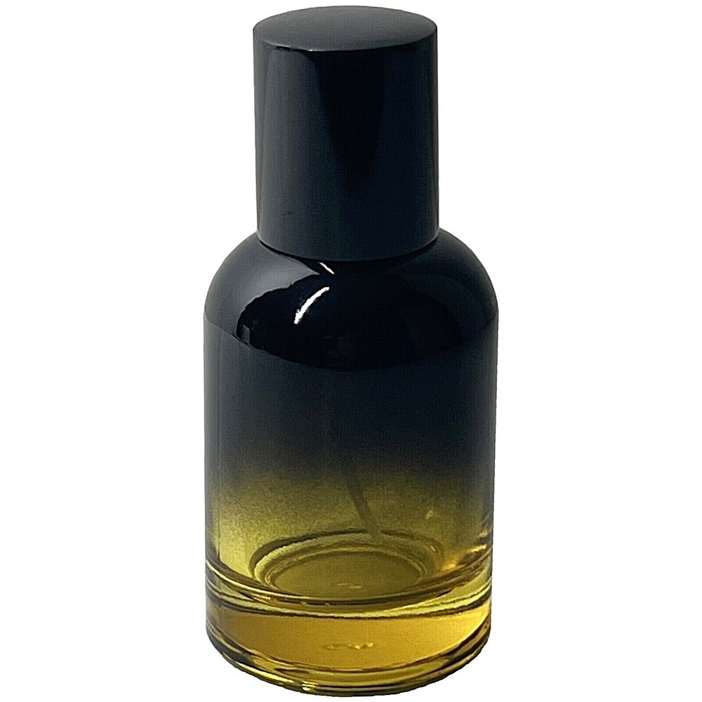 30ml 1oz boston round 6 colors gradient black empty perfume spray bottles