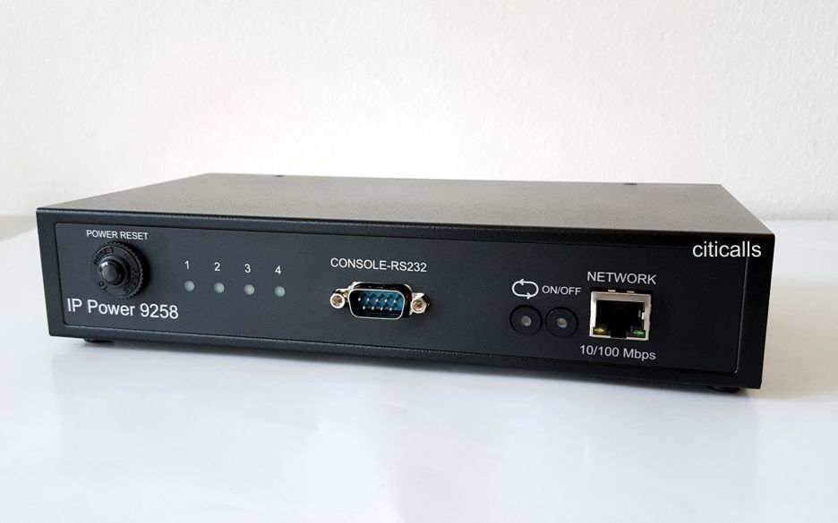 Aviosys IP 9258 T 4 Port Web Power Network Switch Controller Distribution Unit