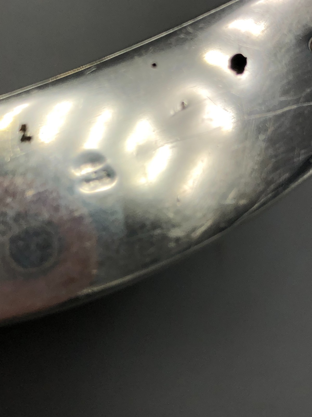 Beautiful antique Sterling Silver Flask 4 5/8" x 3", English hallmarks