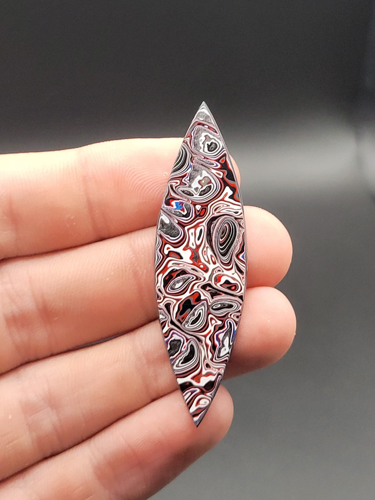 JEEP WRANGLER FORDITE DETROIT AGATE CABOCHON