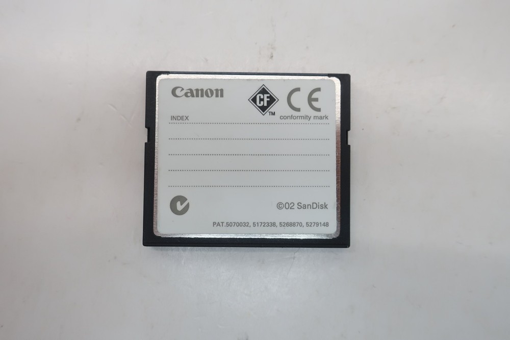 Canon Compactflash Memory Card FM-32M 32MB Camera Memory Card - Tested