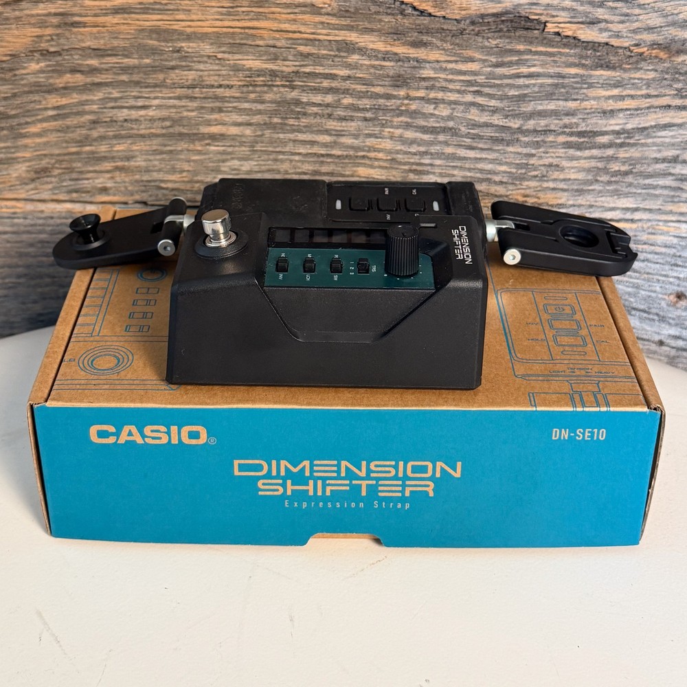 Casio Dimension Shifter Strap-Based Expression Controller - Demo