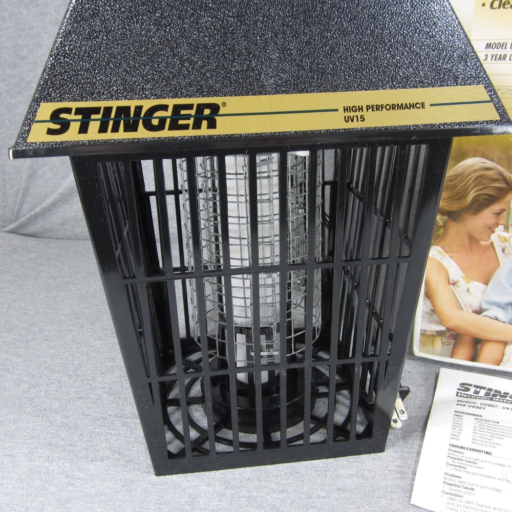 Stinger UV15 Bug Zapper Insect Mosquito Trap ½ Acre Coverage - Open Box