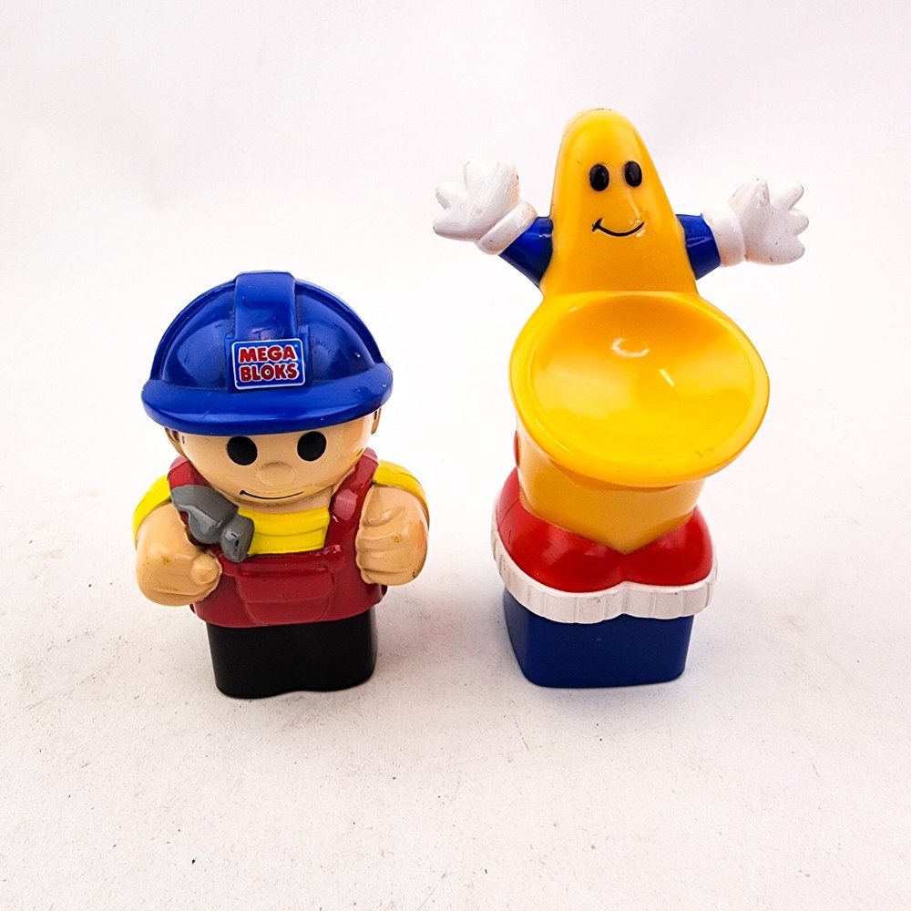 Mega Bloks First Builders Construction Saxophone Musical Figures Replacement