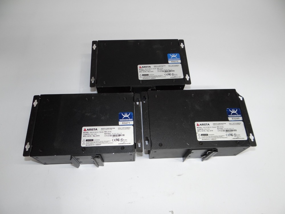 ARISTA MICROBOX-7824B-E02-002 Fanless Computer 2018