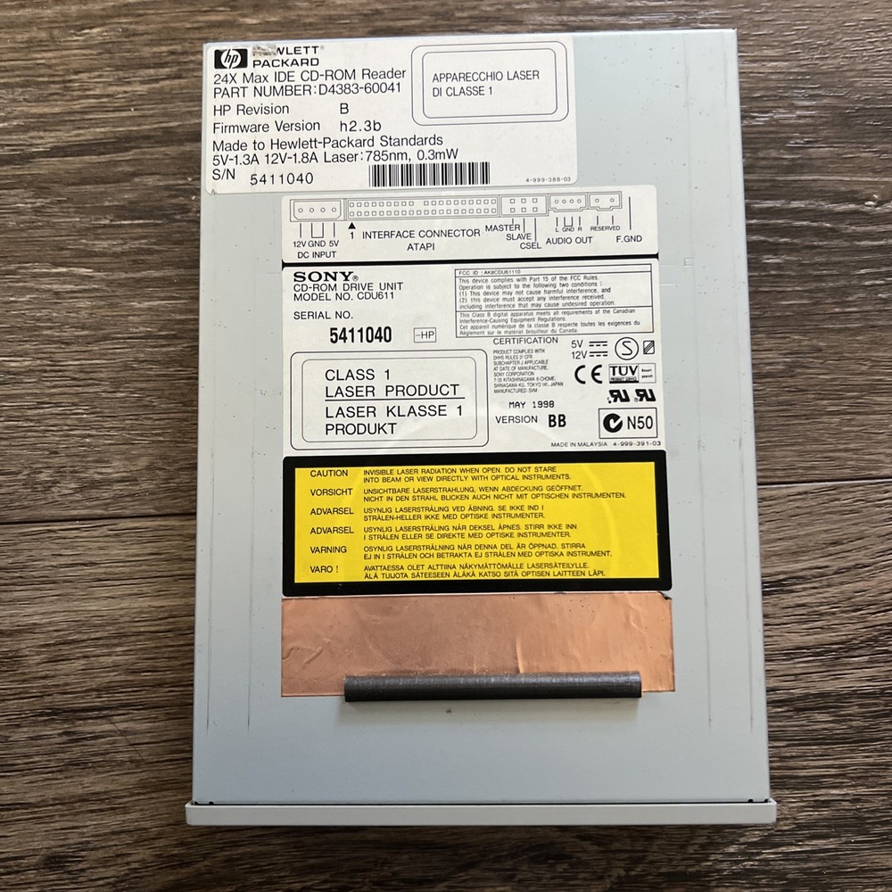 Delta 50X Max Internal CD-Rom Drive cdu611
