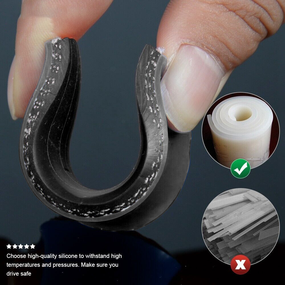 Silicone Radiator Heater Hose Kit For Honda Civic D15 D16 EG EK 1992-2000 Black