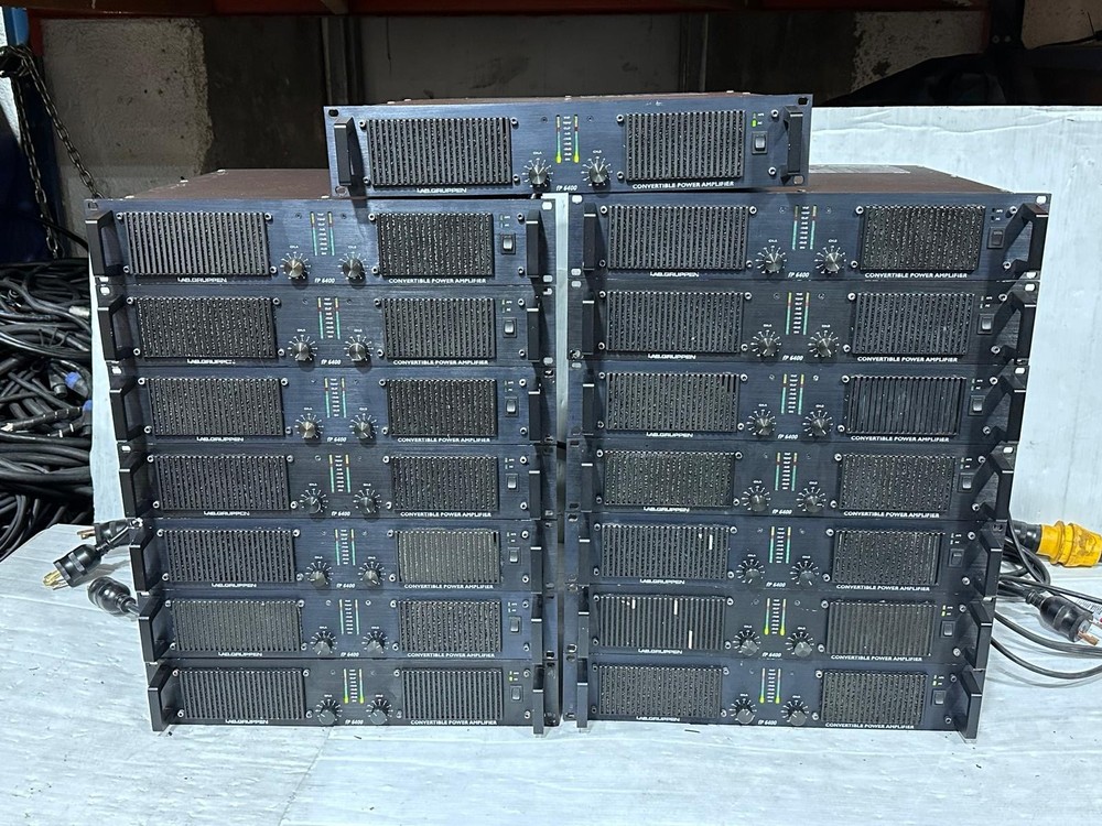 Lab Gruppen 6400f Power Amplifier #5060 (One) THS