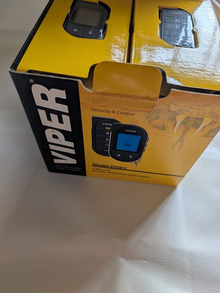 Viper 5706V 2 way LCD Security And Remote Start System