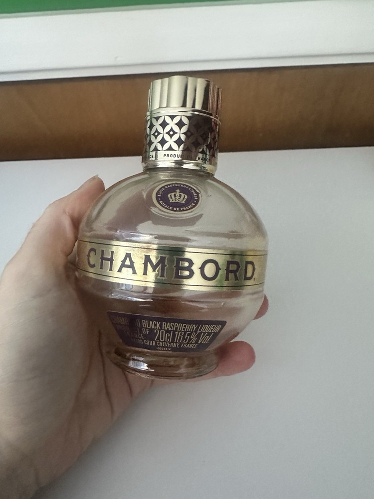 Empty Chambord Bottle