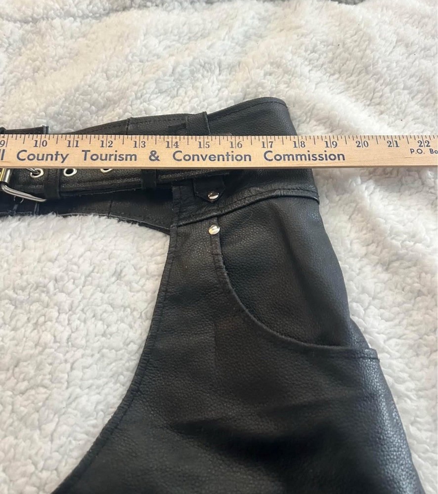 Motorcycle Chaps Size 36 Alpha Cycle Gear
