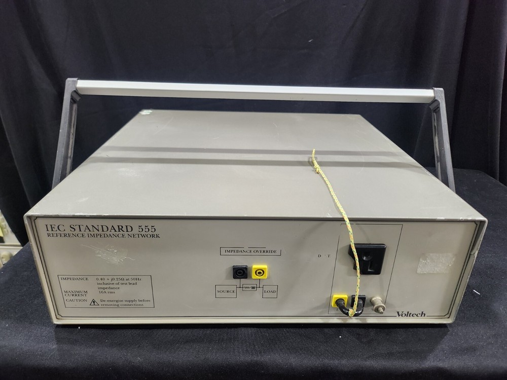 Voltech IEC Standard 555 : Reference Impedance Network