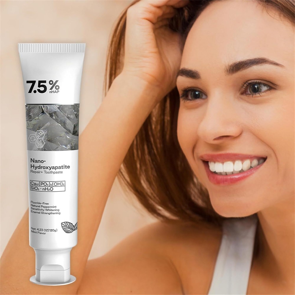 7.5% Hap Nano-Hydroxyapatite Toothpaste - Sensitivity Relief & Remineralize