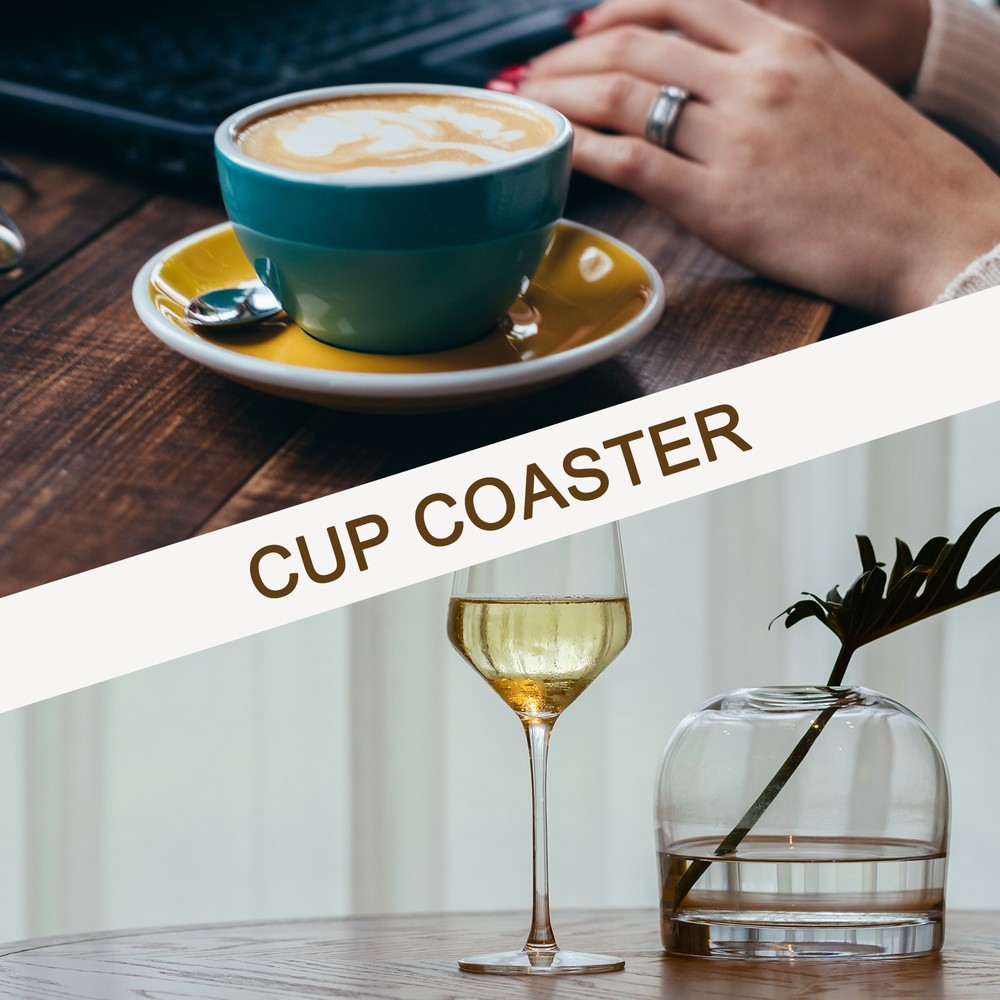 2pcs Acrylic Irregular Coasters, Cloud Shape Cup Mat Coffee Mug Pad Multicolor