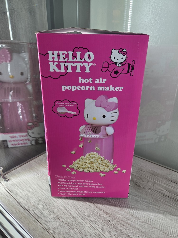 HELLO KITTY Electric Hot Air Popcorn Maker