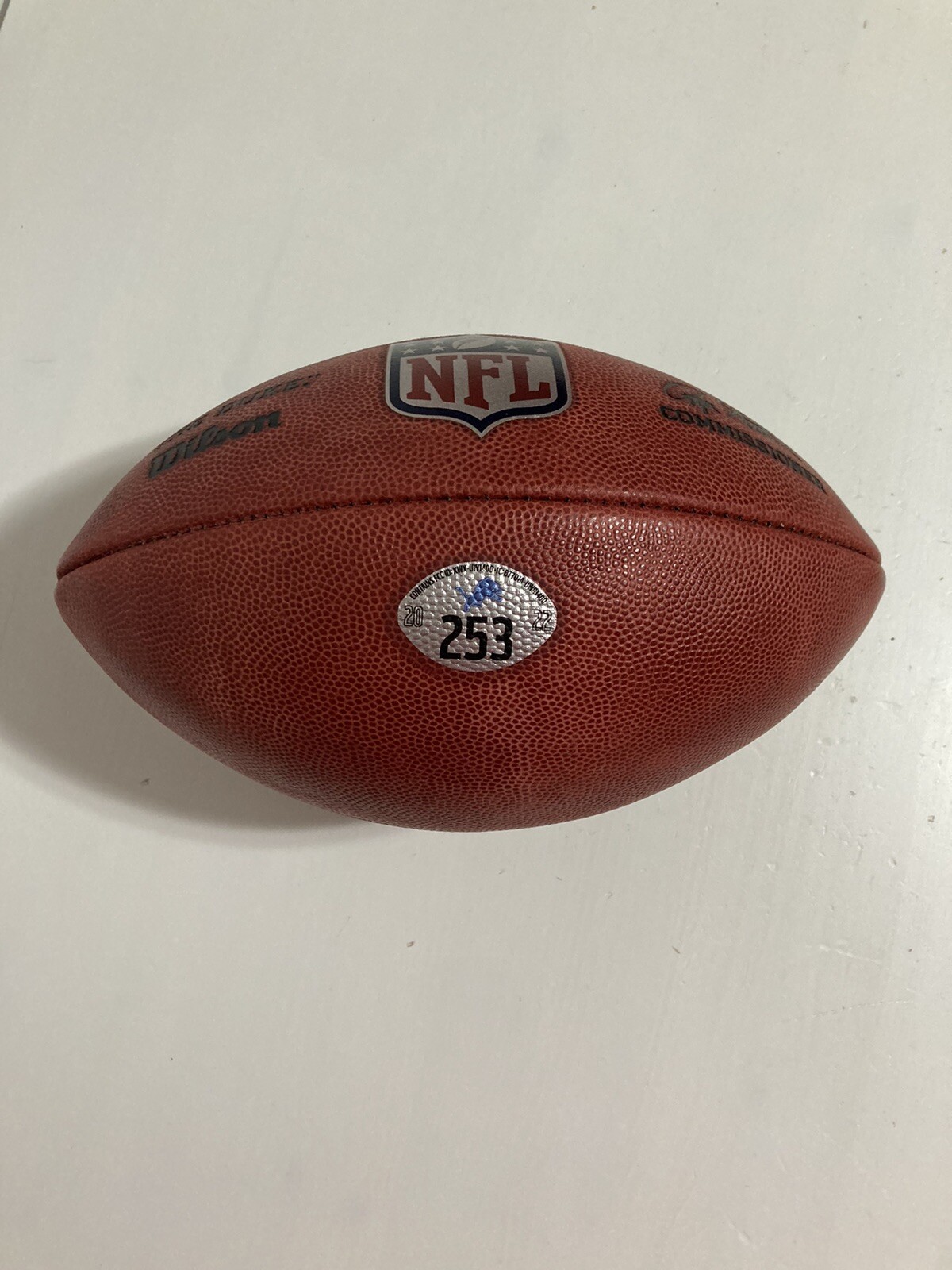 2022 Detroit Lions NFL Football #265 Signed Amon-Ra St. Brown