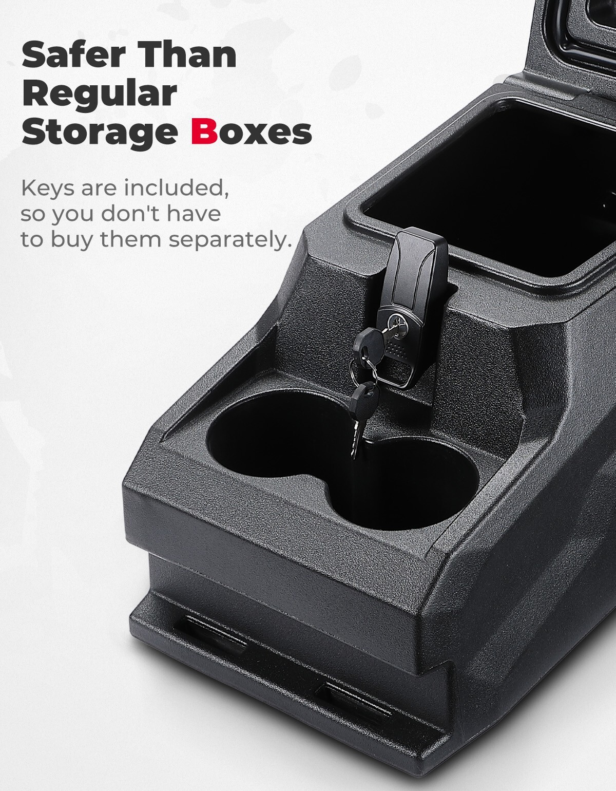 Bench Seat Center Console Armrest Box For CFMOTO Uforce 1000/1000 XL 2019-2024