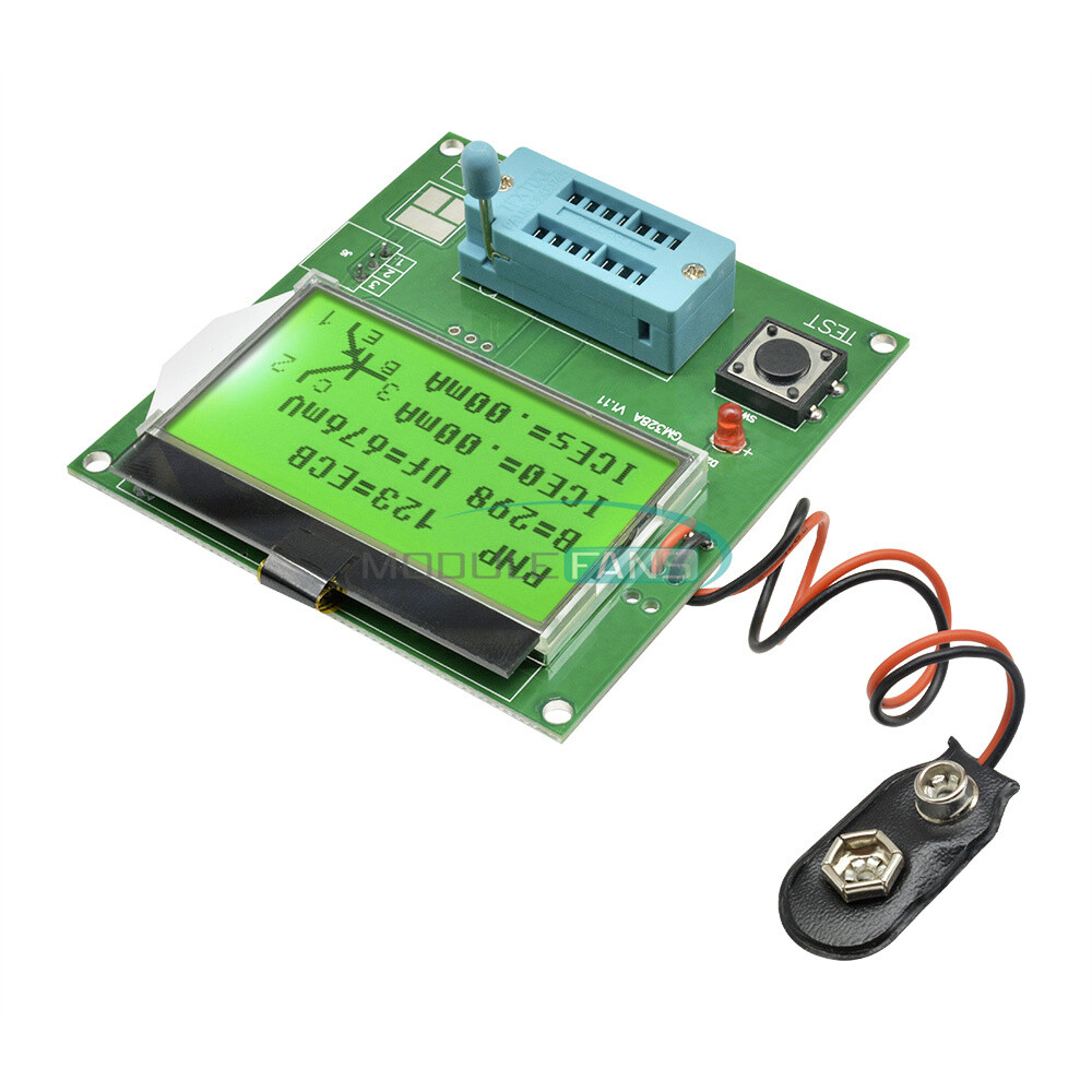 LCD GM328A Transistor Tester Meter Frequency Square Wave Generator MF