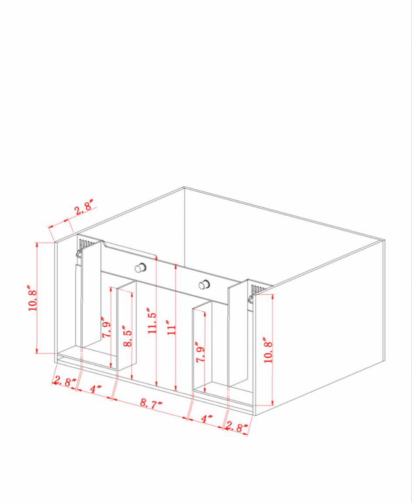 IM Nuvo Chamber 2 Media Basket
