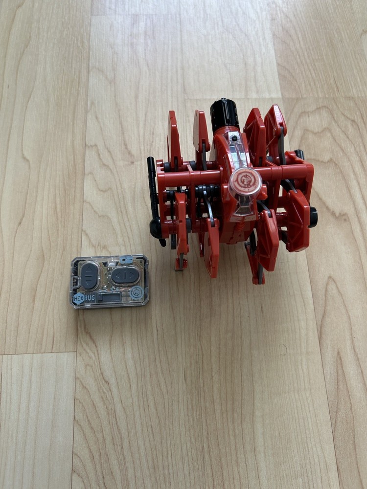 HEXBUG BATTLE GROUND COMBAT TARANTULA TOY ORANGE