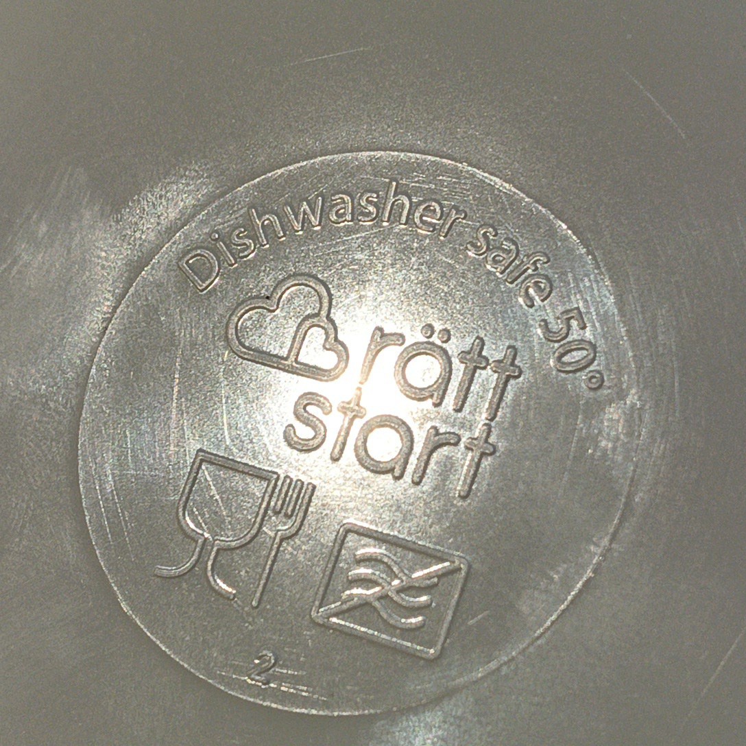 Moomin Characters Kids Melamine Divided Plate Tray 4 Compartment Ratt Start