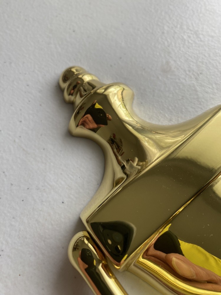 BALDWIN?-Polished Brass DOOR KNOCKER