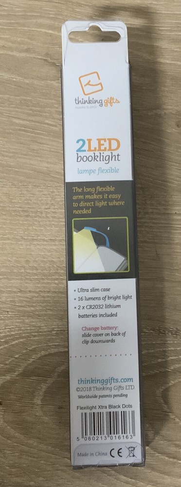 📀 Flexilight Xtra 2LED Booklight - Black NEW