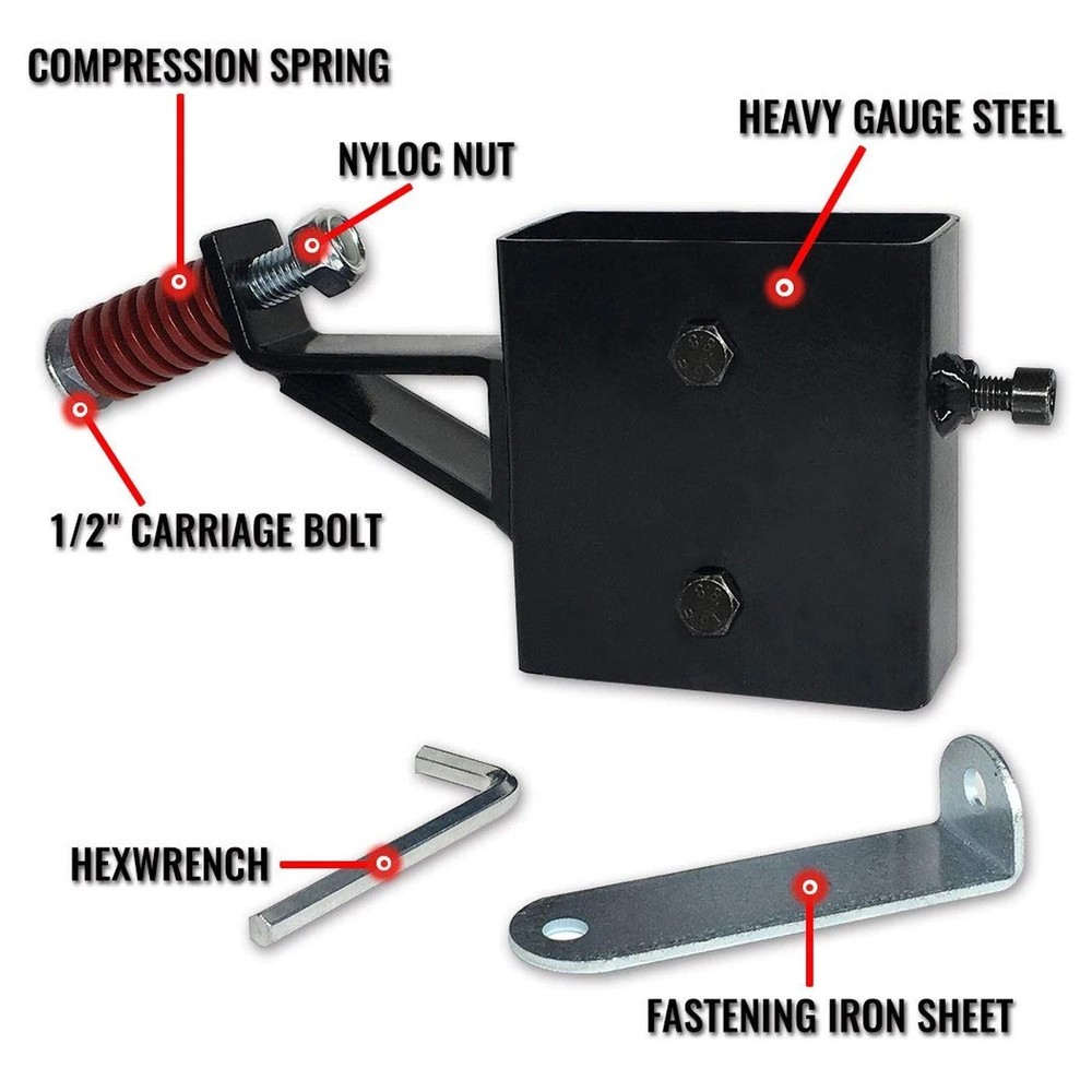 2x4 Target Hanger | Target Stand Base | Adjustable Height Steel Post...