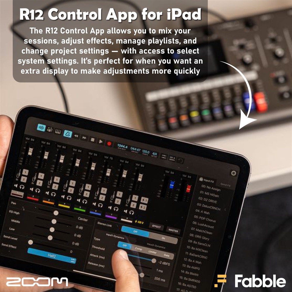 Zoom R12 MultiTrak Portable Recorder Bundle