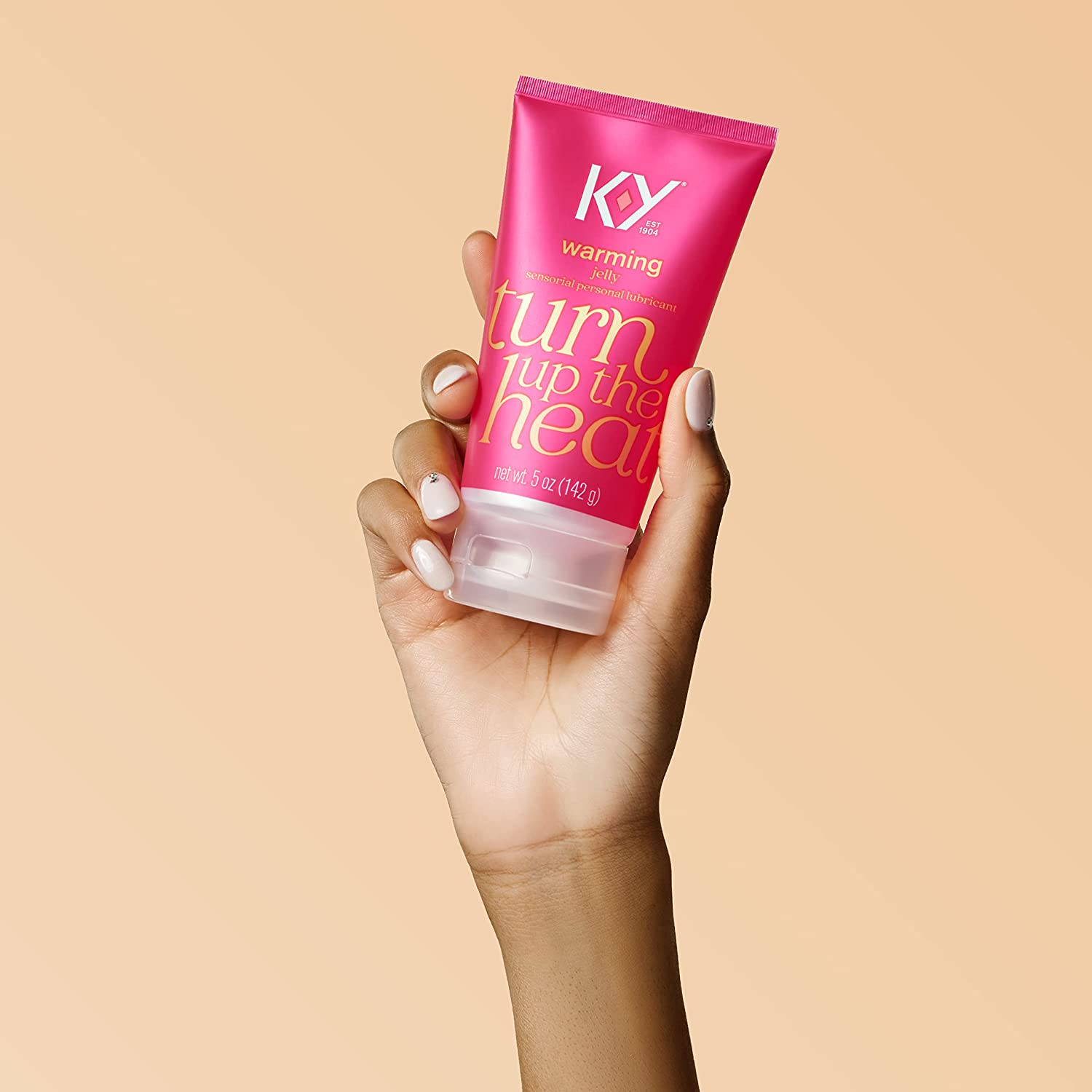 Warming Jelly Lube, Sensorial Personal Lubricant, Glycol Based Formula, 5 Fl Oz