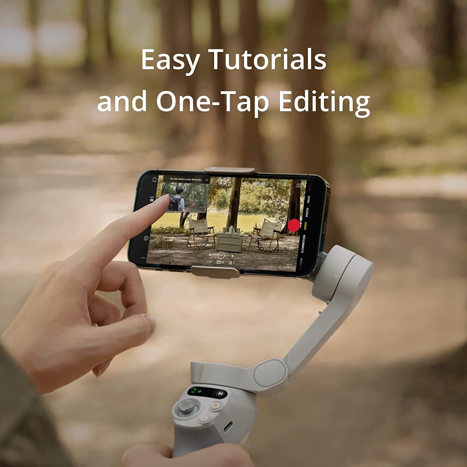 DJI Osmo Mobile SE Gimbal 3-Axis Portable Foldable for Android iPhone