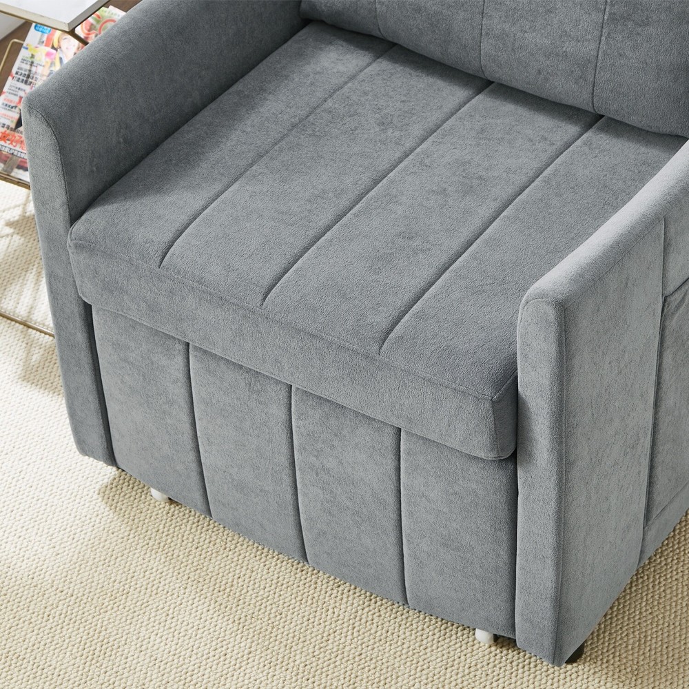 Convertible Sleeper Sofa Bed Single Sofa Bed Folding Sofa Bed with Pull Out Bed