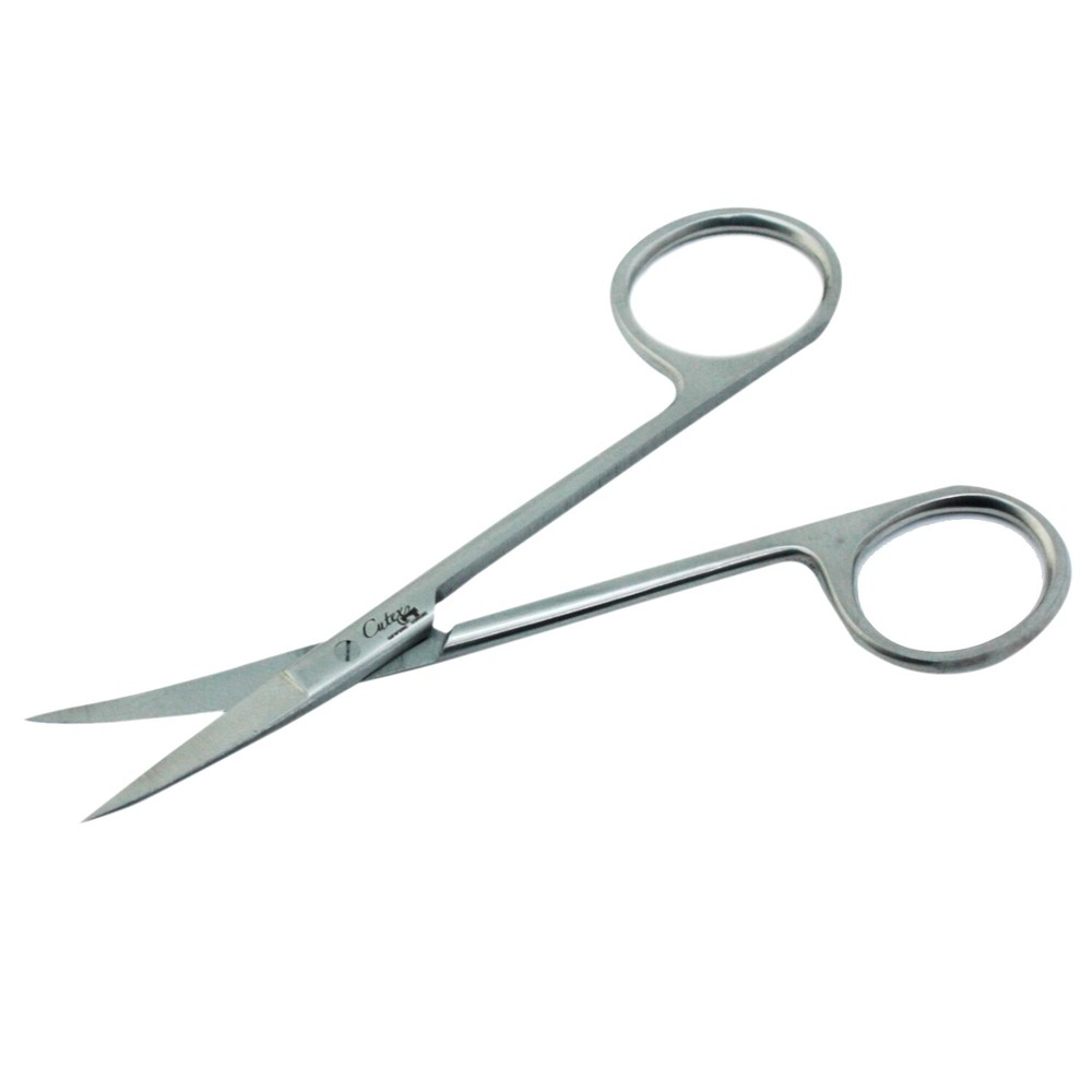 Cutex 4-1/2" Curved Fine Point Embroidery Scissors / Thread Trimmers